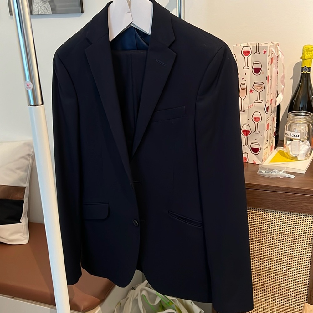 Navy Blue Kenneth Cole Suit